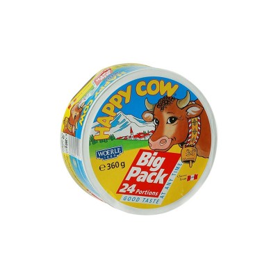 Happy Cow 24 Portions Cheese 360 Gram Happy Cow 24 Portions Cheese 360 Gram
