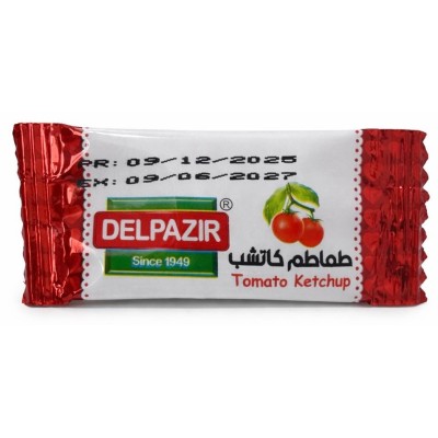 Delpazir Tomato Ketchup -  10 Grm Sachet